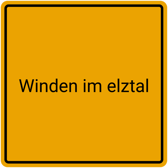 Meldebestätigung Winden im Elztal